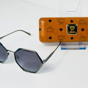 MCM Sunglasses Oversized Titanium Women's Dark Ruthenium/Grey Gradient NEW 🔥 🔥